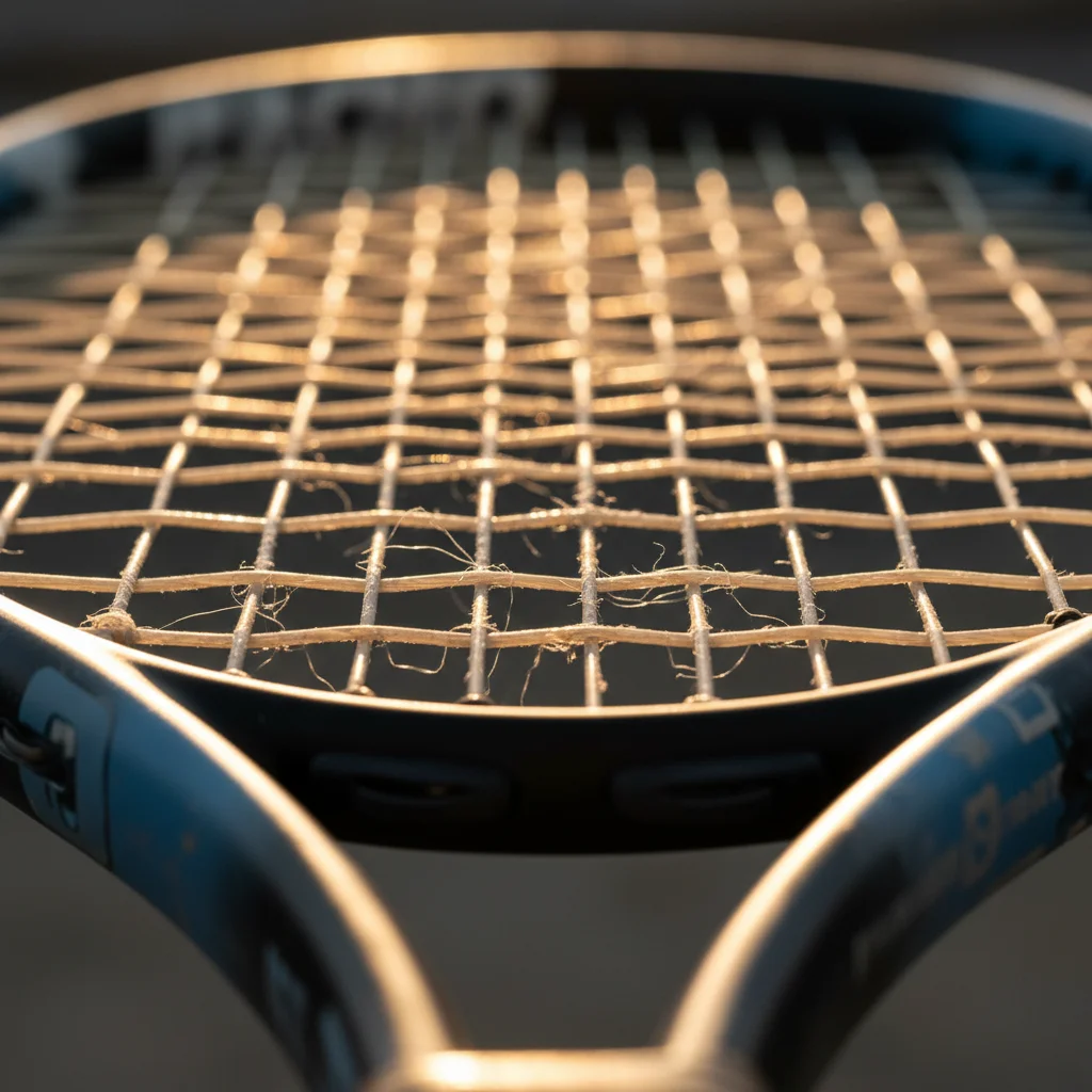 signes usure cordage tennis raquette