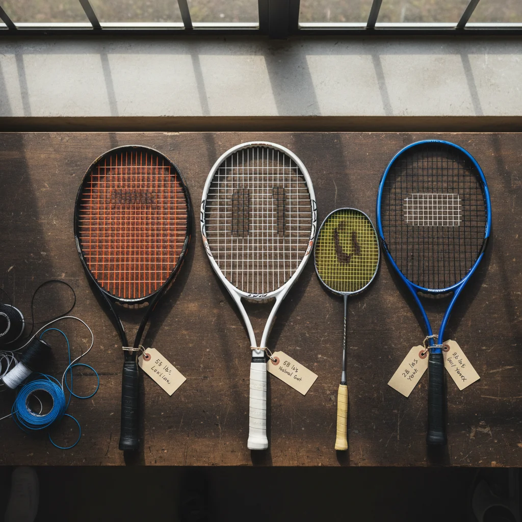 cordage raquette tennis macon